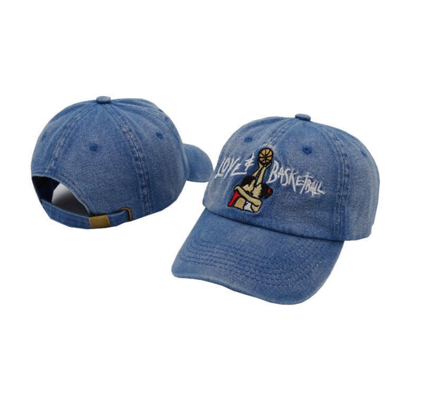 Love and basketball hat on sale