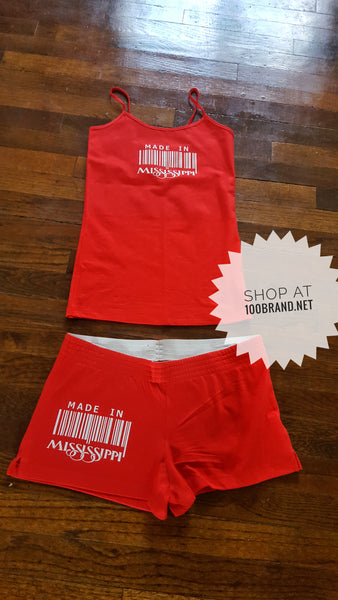Ladies Tank & Short Set