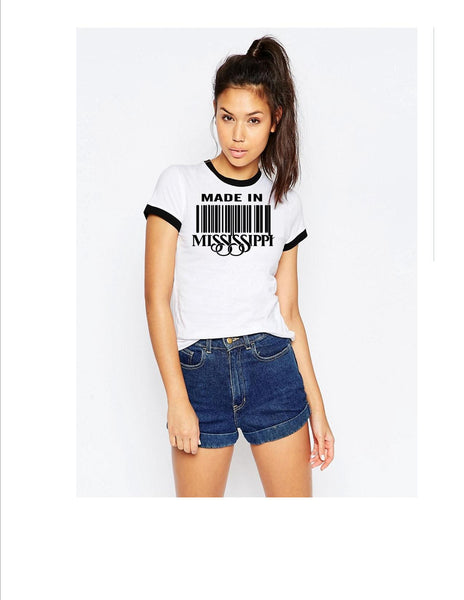 Ringer Tees Unisex (Made In Mississippi)